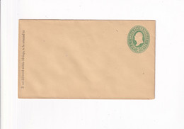 Unused Letter - 2c Green - Otros & Sin Clasificación