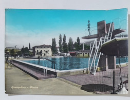 07095 Cartolina - Arezzo - Sansepolcro - Piscina - 1966 - Arezzo