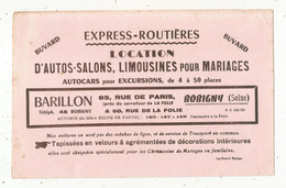 Buvard, BARILLON, Bobigny , Seine, Location D'autos Salons ,limousines Pour Mariage,autocars,automobiles ,frais Fr 1.75e - Automobile