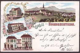 Hombrechtikon  4 Bild Litho - Hombrechtikon