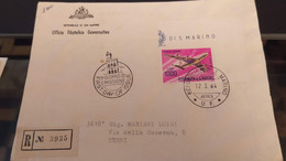 SAN MARINO LETTERA VIAGGIATA 1964 - Storia Postale