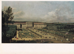 Wien Kunsthistorisches Museum - Bernardo Bellotto - Canaletto - Das Kaiserliche Lustschlob Schonbrunn - Gartenseite - Fo - Museums