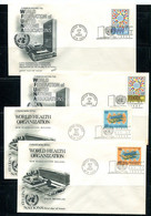 UN Accumulation 1966 12 First Day Of Issue Covers + Postal Card Used 11876 - Lots & Serien