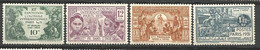 INDE Série Complète EXPO 1931 N° 105 à 108 NEUF* AVEC OU TRACE DE CHARNIERE  / MH - 1931 Exposition Coloniale De Paris