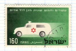 IL+ Israel 1955 Mi 118 Krankenwagen - Oblitérés (sans Tabs)