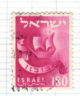 IL+ Israel 1955 Mi 128 Zebulon - Oblitérés (sans Tabs)