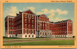 Texas Dallas United States Veterans' Hospital At Lisbon Curteich - Dallas