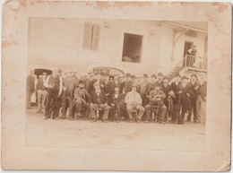 4444 BILLIAT Localisé Dans Le Bourg - Photo 17x12,5 Sur Carton Auberge RECAMIER Vers 1890/1900 - Mestieri