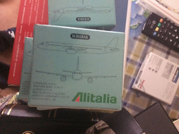 STUPENDO MODELLINO SCABAK 1:600 AIRBUS 321 ALITALIA - Unclassified