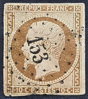 FRANCE 1852 - Canceled - YT 9 - 10c - 1852 Louis-Napoléon