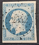 FRANCE 1852 - Canceled - YT 10 - 25c - 1852 Luigi-Napoleone