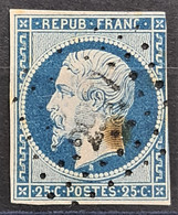 FRANCE 1852 - Canceled - YT 10 - 25c - 1852 Louis-Napoléon