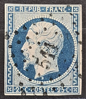 FRANCE 1852 - Canceled - YT 10 - 25c - 1852 Louis-Napoleon