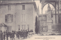 Cpa - 73 - La Ravoire -animée- Petit Camp Et Notre Dame De La Villette - Edi Grimal - La Ravoire