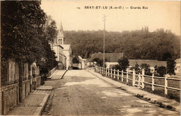 CPA BRAY-et-LU - Grande Rue (380346) - Bray-et-Lû