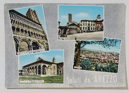 07456 Cartolina - Arezzo - Saluti - 1964 - Arezzo