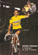 Photo De Cyclisme, Roger Pingeon, Le Vanqueur Du Tour De France 1967 - Tampon Garage Des Alliés à Châlons-sur-Marne - Cyclisme