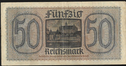 1939--1945. 50 REICHSMARK , Fair Condition - 50 Reichsmark