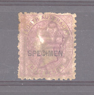 Australie Du Sud :   SG 146  (*)  Surcharge SPECIMEN ,  Papier Baudruche - Neufs