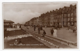 RHYL - West Parade From Abbey Gardens - Flintshire