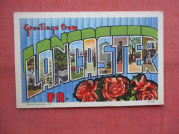 Greetings  Lancaster Pennsylvania > Lancaster   Ref  5315 - Lancaster