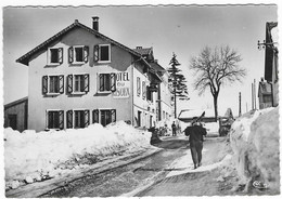 CPSM LES ROUSSES, HOTEL DU RISOUX, JURA 39 - Otros & Sin Clasificación