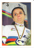 Photo Cyclisme - Portrait De Leontien Zijlaard Van Moorsel, Championne Du Monde Du Contre La Montre Le 7 Octobre 1998 - Cycling