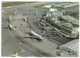 SUISSE - FLUGHAFEN ZURICH AIRPORT - Avion BOEING 747B Jumbon Jet - Port