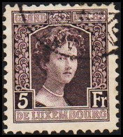 1914-1921. LUXEMBOURG. Großherzogin Marie Adelheid 5 Fr. (Michel 106) - JF511205 - 1907-24 Wapenschild