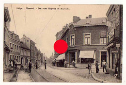 Herstal Les Rues Hoyoux Et Marexhe  ( Chapellerie Libert - Villé  & Journaux Adrien - Lemaire ) - Herstal