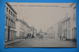 Audenaerde 1910: Plaine Des Jésuites Et Fontaine Du Lion, Animée - Oudenaarde
