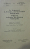 België En De Eerste Wereldoorlog Bibliografie - Door P. Philippe Ea - 1987 - WO I - Oorlog - Guerre 1914-18