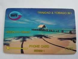 TRINIDAD & TOBAGO  GPT  CARD   $15,-  2CTTB   PIGEON PT TOBAGO  Fine Used Card        ** 6586** - Trinité & Tobago