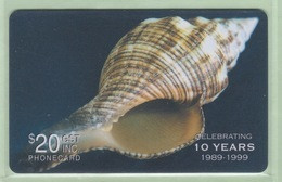 Solomon Island - Remote Memory - 1999 Shells - $20 - SOL-R-02 - VFU - Solomon Islands