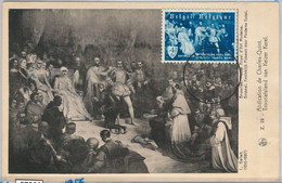 57065 - BELGIUM - POSTAL HISTORY: MAXIMUM CARD 1955 - ROYALTY - 1951-1960