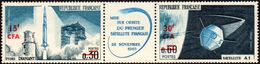 Détail De La Série Du Lancement Du Premier Satellite Français à Hammaguir, Réunion N° 369 A ** Espace - 1966 Lancement 1e Satellite Française à Hammaguir