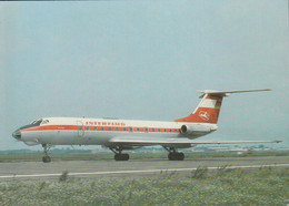 D-12529 Schönefeld - Interflug TU 134 - Airport - Airplane - Flugzeug - Schoenefeld