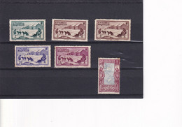 St. Pierre & Miquelon - 1932 133 / 1938 170 171 173 175 176 - Used Stamps
