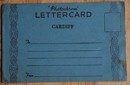 Cardiff - Letter Card Photochrom 6 Views - (n°21804) - Glamorgan