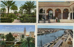 Séville Lot De 14 Cartes - Alcazar, Triana, Ayuntamiento, Muelle, Pilatos, Pasadera, Giralda, Alameda De Hercules, Sierp - Sevilla