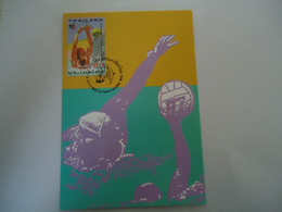 THAILAND MINT  MAXIMUM CARDS  SPORTS  SEA GAMES 1994 WATER POLO - Waterpolo