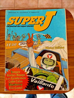 Super J N° 2 MICHEL VAILLANT BARBE ROUGE Couverture Graton 1979 DAVE ALPHA JET - Pif & Hercule