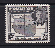 Somaliland Protectorate: 1942   KGVI (full Face)    SG118     5R     MH - Somaliland (Protectorate ...-1959)