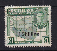 Somaliland Protectorate: 1951   KGVI - Surcharge    SG133     2/- On 2R     Used - Somalilandia (Protectorado ...-1959)