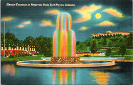 Indiana Fort Wayne Electric Fountain In Reservoir Park - Fort Wayne