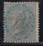 British East India Used 1856, Half Anna, No Watermark - 1854 East India Company Administration