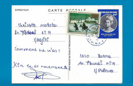 Zaïre Carte Postale Vanuit Ndfili Naar Molewa 1996 UNG - Oblitérés
