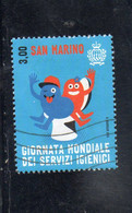 2015 San Marino - Giornata Mondiale Dei Servizi Igienici - Gebruikt