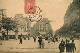 Paris 20ème * Avenue Gambetta Et Rue Des Amandiers * 1906 - District 20