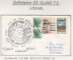 USA Driftstation ICE-ISLAND T-3 Cover Ca Fletcher's Ice Island T-3 Periode 4 Ca  JUN 17 1968  (DR129) - Forschungsstationen & Arctic Driftstationen